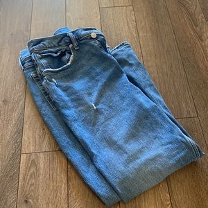 Abercrombie & Fitch Light Blue Crossover Jeans